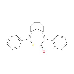 3-Thiabicyclo[4.4.1]undeca-1,5,7,9-tetraen-4-one, 2,5-diphenyl-