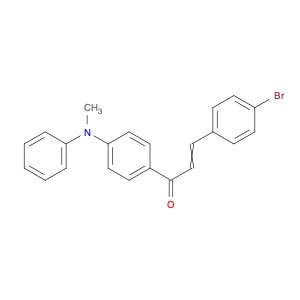 2-Propen-1-one, 3-(4-bromophenyl)-1-[4-(methylphenylamino)phenyl]-