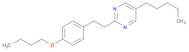 Pyrimidine, 2-[2-(4-butoxyphenyl)ethyl]-5-pentyl-