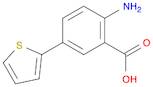 Benzoicacid, 2-amino-5-(2-thienyl)-