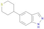 1H-Indazole,5-(tetrahydro-2H-thiopyran-4-yl)-