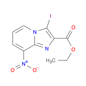 Ethyl 3-iodo-8-nitroimidazo[1,2-a]pyridine-2-carboxylate