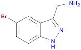 C-(5-BROMO-1H-INDAZOL-3-YL)-METHYLAMINE