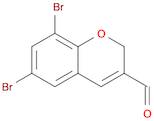 6,8-Dibromo-2H-chromene-3-carbaldehyde