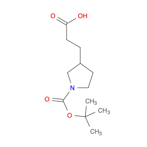 3-(1-(tert-Butoxycarbonyl)pyrrolidin-3-yl)propanoic acid