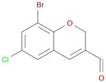 8-Bromo-6-chloro-2H-chromene-3-carbaldehyde