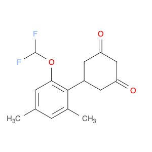 1,3-Cyclohexanedione, 5-[2-(difluoromethoxy)-4,6-dimethylphenyl]-