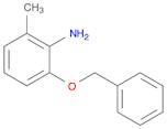 Benzenamine,2-methyl-6-(phenylmethoxy)-