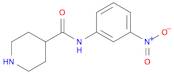 PIPERIDINE-4-CARBOXYLIC ACID (3-NITRO-PHENYL)-AMIDE