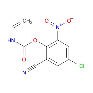 Carbamic acid, ethenyl-, 4-chloro-2-cyano-6-nitrophenyl ester