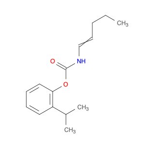 Carbamic acid, 1-pentenyl-, 2-(1-methylethyl)phenyl ester