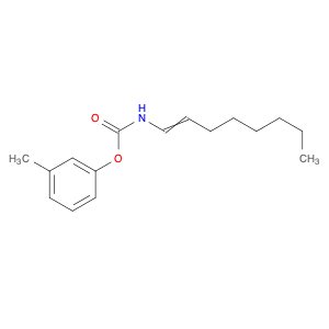 Carbamic acid, 1-octenyl-, 3-methylphenyl ester