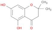 4H-1-Benzopyran-4-one, 2,3-dihydro-5,7-dihydroxy-2,2-dimethyl-