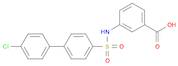 Benzoicacid, 3-[[(4'-chloro[1,1'-biphenyl]-4-yl)sulfonyl]amino]-