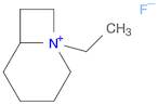 1-Azoniabicyclo[4.2.0]octane, 1-ethyl-, fluoride