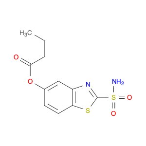 Butanoic acid, 2-(aminosulfonyl)-5-benzothiazolyl ester