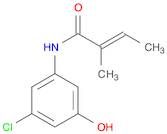 (E)-2-METHYL-BUT-2-ENOIC ACID (3-CHLORO-5-HYDROXYPHENYL)AMIDE