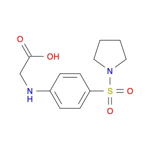 Glycine, N-[4-(1-pyrrolidinylsulfonyl)phenyl]-