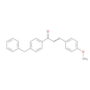 2-Propen-1-one, 3-(4-methoxyphenyl)-1-[4-(phenylmethyl)phenyl]-