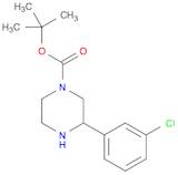 tert-Butyl 3-(3-chlorophenyl)piperazine-1-carboxylate