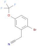 Benzeneacetonitrile,2-bromo-5-(trifluoromethoxy)-