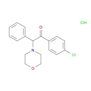 Ethanone, 1-(4-chlorophenyl)-2-(4-morpholinyl)-2-phenyl-, hydrochloride