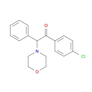 Ethanone, 1-(4-chlorophenyl)-2-(4-morpholinyl)-2-phenyl-