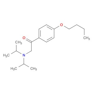 Ethanone, 2-[bis(1-methylethyl)amino]-1-(4-butoxyphenyl)-