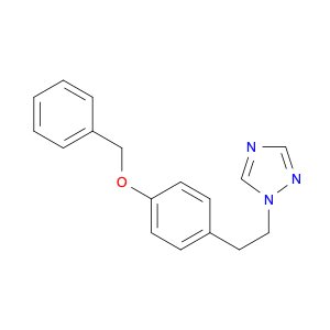 1H-1,2,4-Triazole, 1-[2-[4-(phenylmethoxy)phenyl]ethyl]-