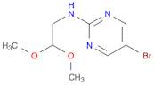 5-Bromo-N-(2,2-dimethoxyethyl)pyrimidin-2-amine