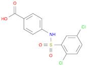 Benzoic acid,4-[[(2,5-dichlorophenyl)sulfonyl]amino]-