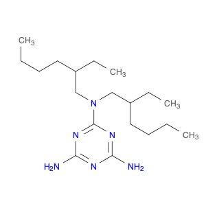 1,3,5-Triazine-2,4,6-triamine, bis(2-ethylhexyl)-