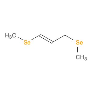 1-Propene, 1,3-bis(methylseleno)-, (E)-