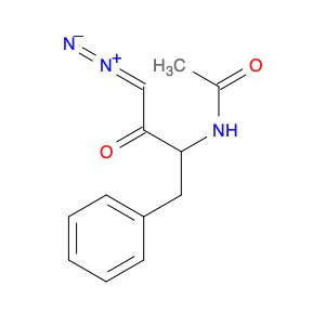 Acetamide, N-[3-diazo-2-oxo-1-(phenylmethyl)propyl]-