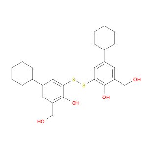Benzenemethanol, 3,3'-dithiobis[5-cyclohexyl-2-hydroxy-