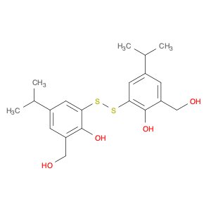 Benzenemethanol, 3,3'-dithiobis[2-hydroxy-5-(1-methylethyl)-
