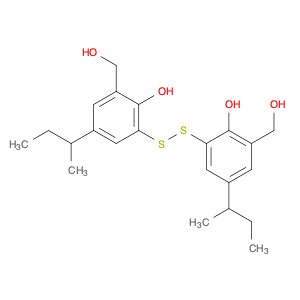 Benzenemethanol, 3,3'-dithiobis[2-hydroxy-5-(1-methylpropyl)-