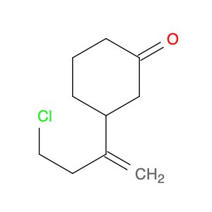 Cyclohexanone, 3-(3-chloro-1-methylenepropyl)-