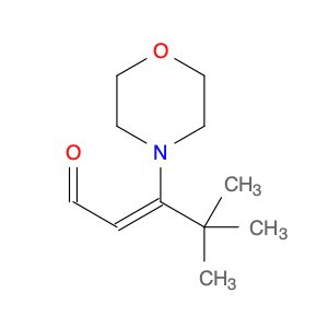 2-Pentenal, 4,4-dimethyl-3-(4-morpholinyl)-, (Z)-