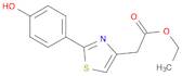 Ethyl 2-(2-(4-hydroxyphenyl)thiazol-4-yl)acetate