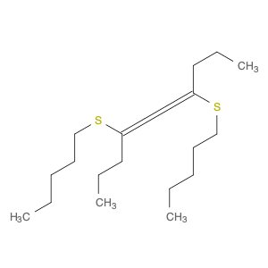 4,5,6-Decatriene, 4,7-bis(pentylthio)-