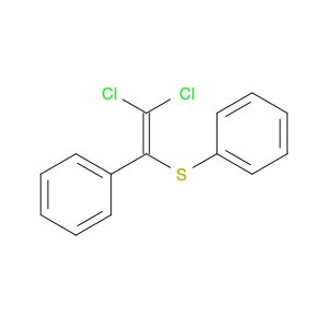Benzene, [(2,2-dichloro-1-phenylethenyl)thio]-