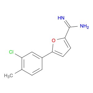 2-Furancarboximidamide, 5-(3-chloro-4-methylphenyl)-