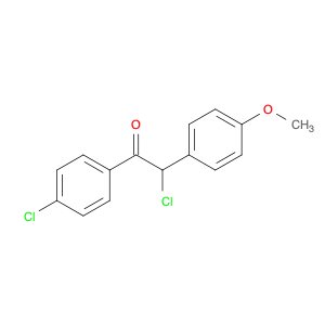 Ethanone, 2-chloro-1-(4-chlorophenyl)-2-(4-methoxyphenyl)-