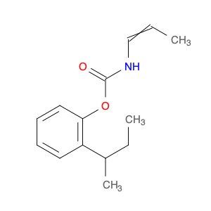 Carbamic acid, 1-propenyl-, 2-(1-methylpropyl)phenyl ester
