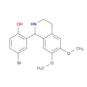 Phenol, 4-bromo-2-(1,2,3,4-tetrahydro-6,7-dimethoxy-1-isoquinolinyl)-