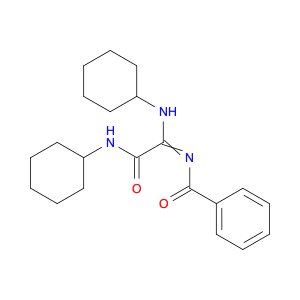 Benzamide, N-[bis(cyclohexylamino)oxoethylidene]-