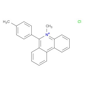 Phenanthridinium, 5-methyl-6-(4-methylphenyl)-, chloride