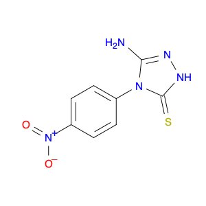 3H-1,2,4-Triazole-3-thione, 5-amino-2,4-dihydro-4-(4-nitrophenyl)-