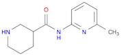 N-(6-Methylpyridin-2-yl)piperidine-3-carboxamide